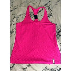 Under Armour racer back tank top Pink